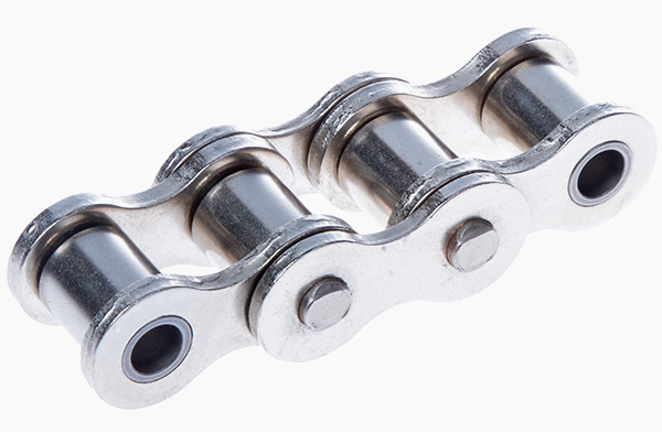Simple roller chain acc. to DIN 8188, rust-proof
